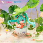 Vocaloid Chinese Official Miku Merch Summer Lotus Pond Cute Figurine